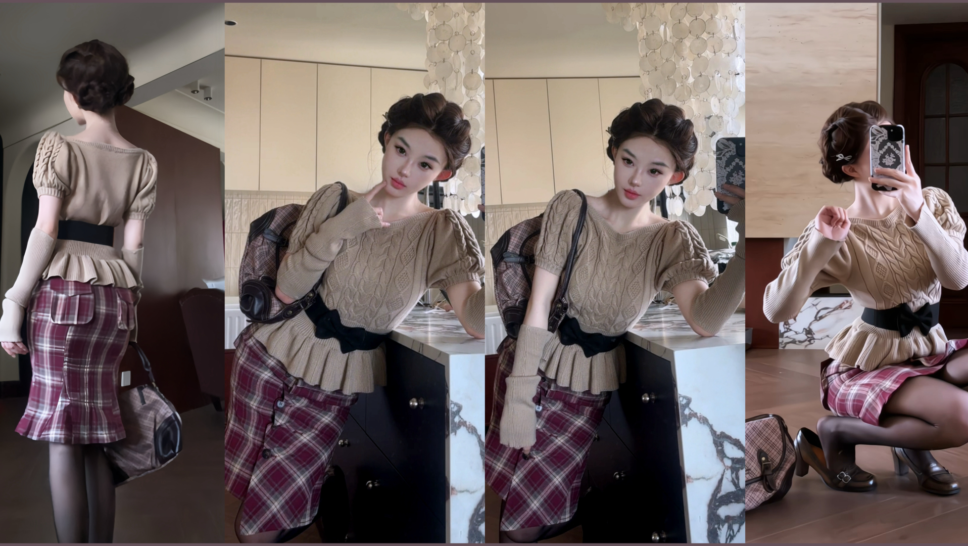 如此美萌复古的一套！！！！！