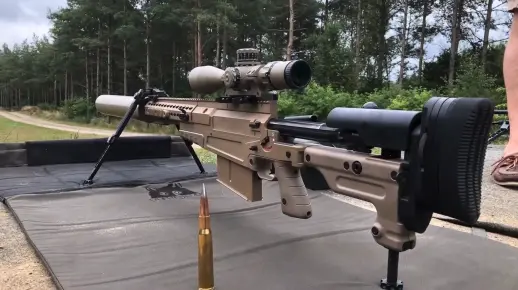 精密国际AX50狙击步枪/600米远距离射击