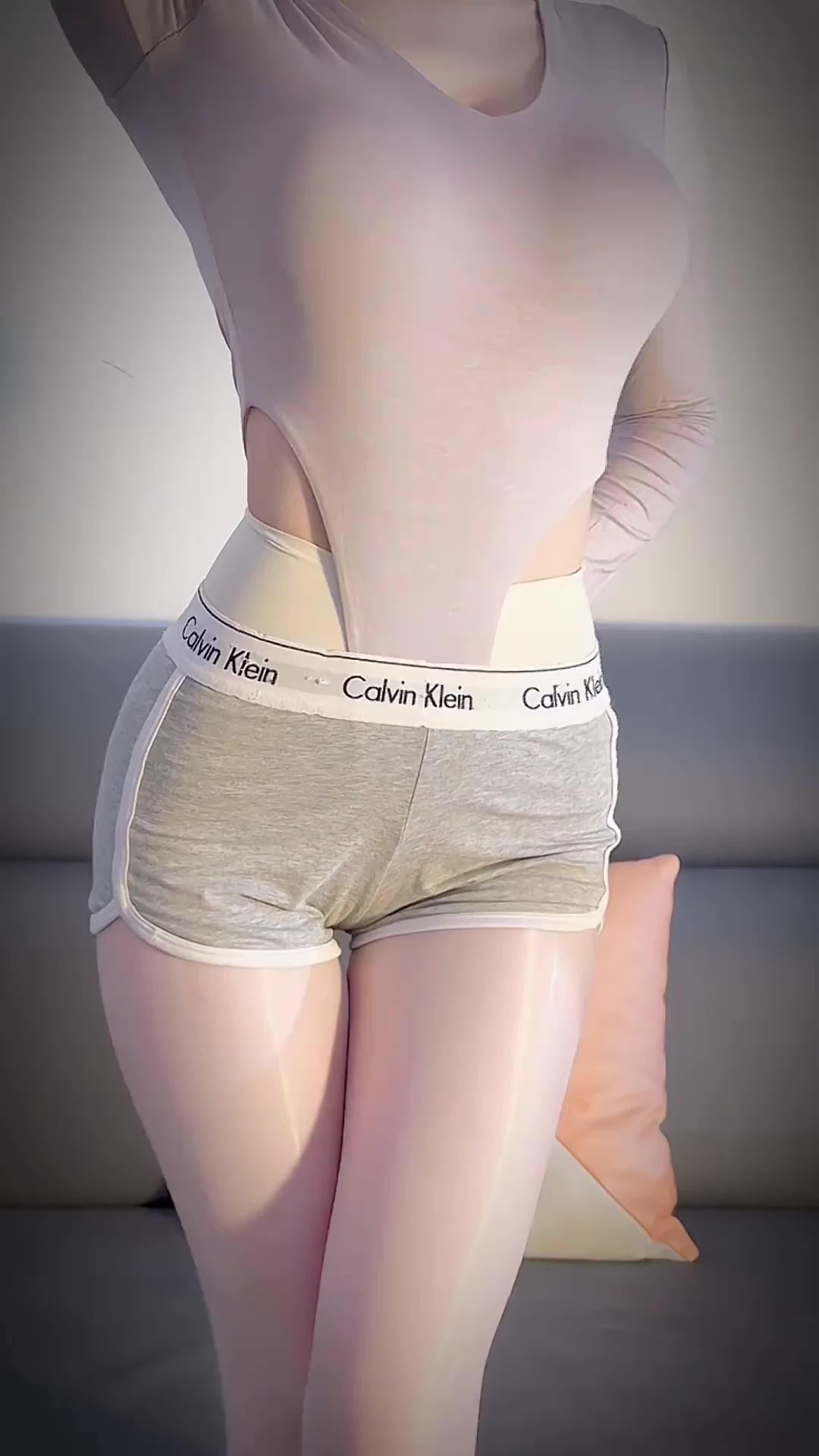 This body is simply awakened! It's perfect with the stockings.