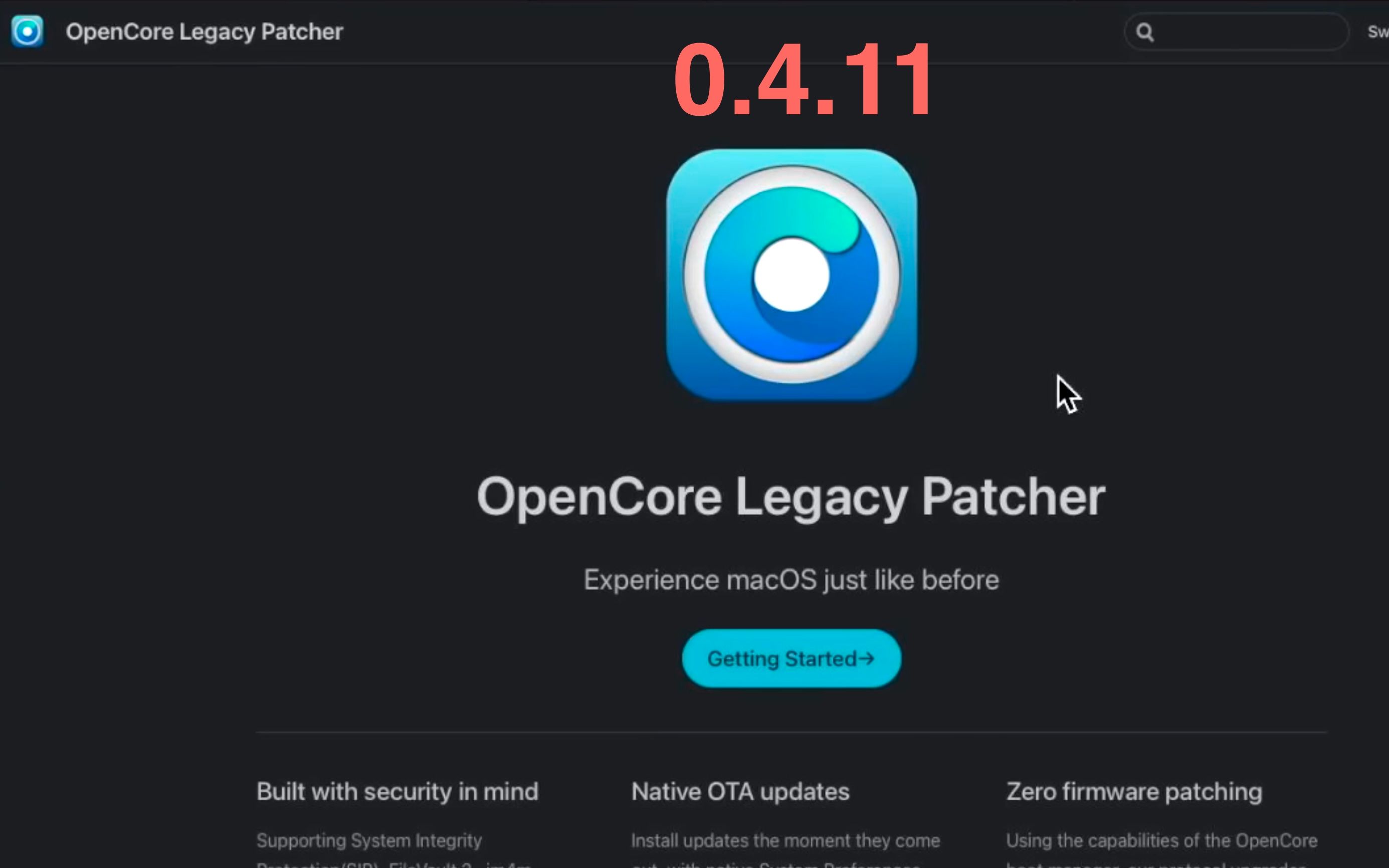 how to update opencore legacy patcher