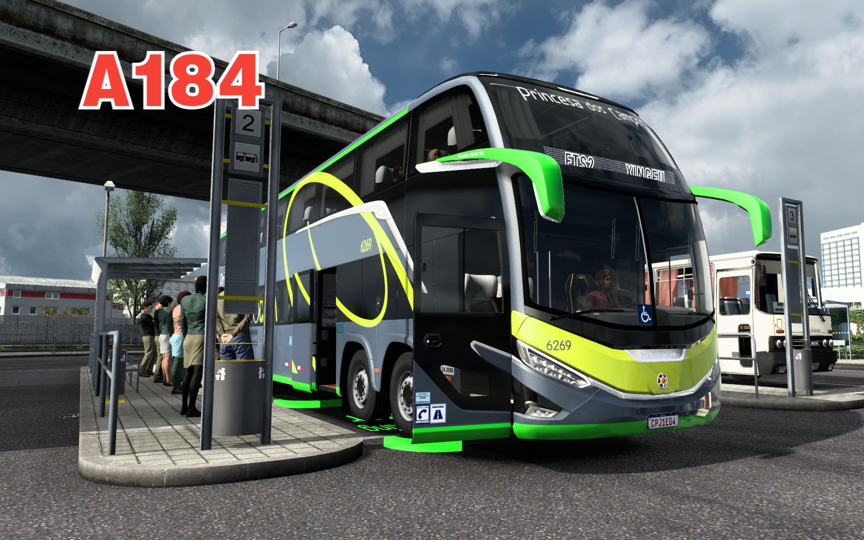 欧洲卡车模拟2-大巴MOD客运-尼奥普兰Tourliner再现1.46版