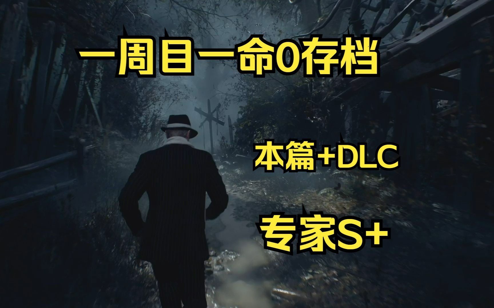 PS5《生化危机4：重制版》（本篇+DLC逆命殊途）一周目一命0存档专家S+ 禁奖励武器火力全开流程合集 第1章