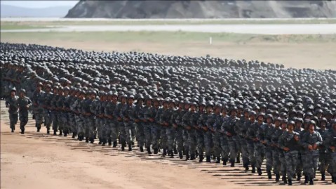 你没看错，这就是2024年的中国人民解放军军事演习。