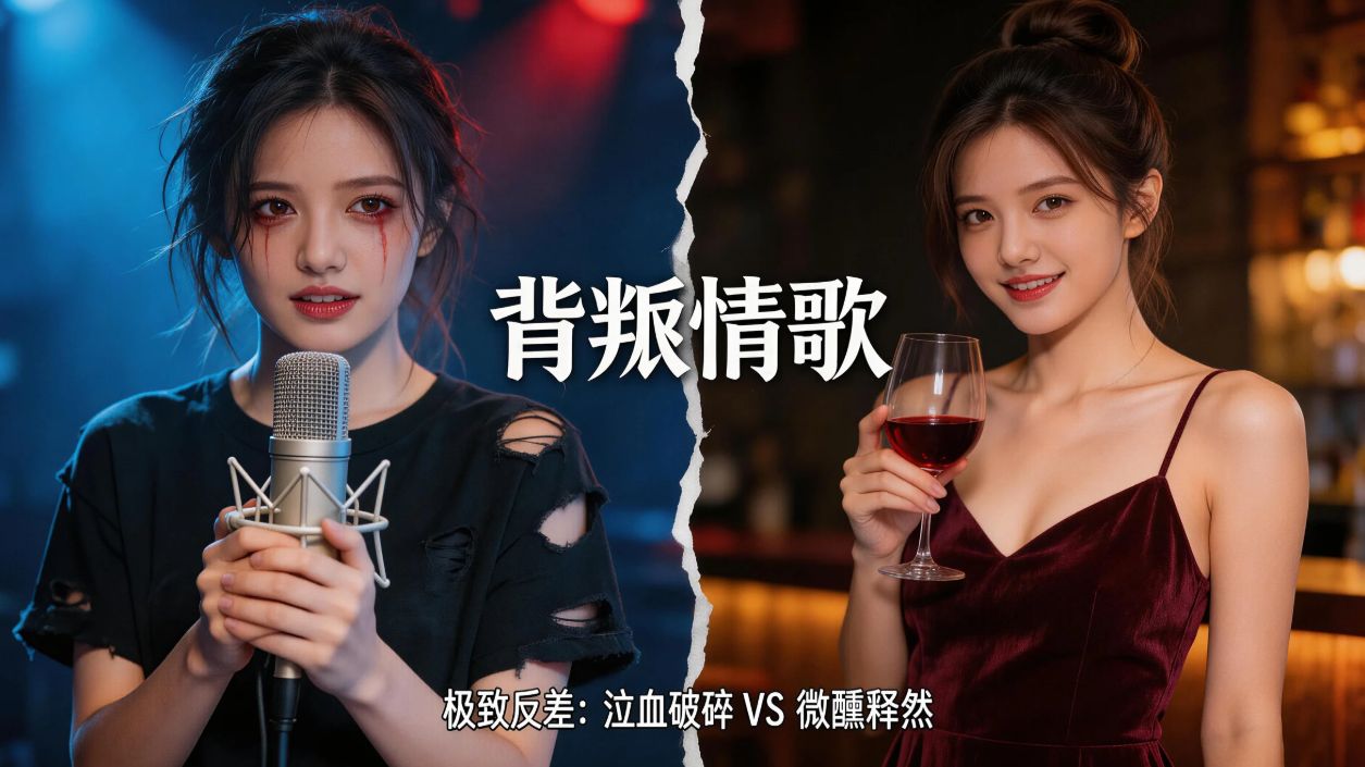 背叛情歌 | 颠覆原唱！Lily一人分饰两角，演绎爱到绝境的痛楚与释然 🍷