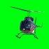 【绿幕素材】真实直升机，交通工具车辆系列特效素材，无水印，可下载！