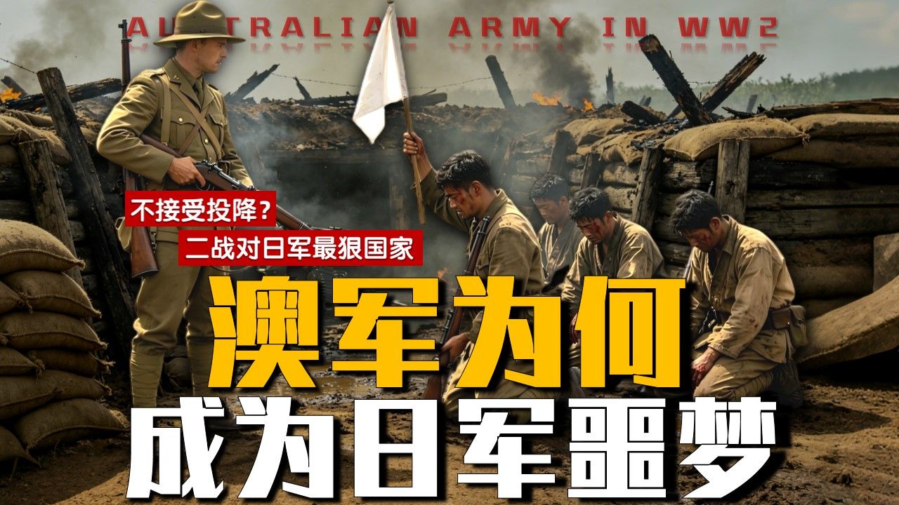 全国700万人参战100万，澳大利亚为什么对日军恨到赶尽杀绝？