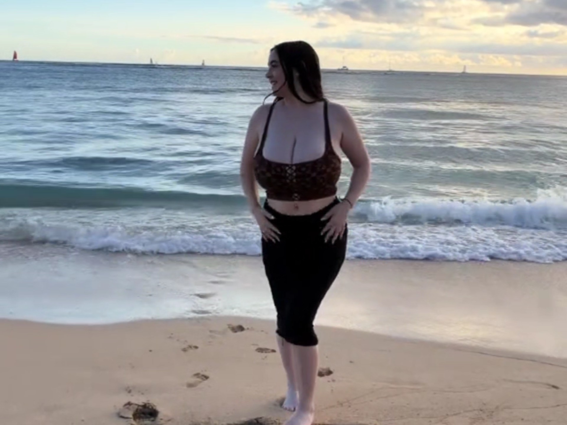 【白】海滩景色missyannofficial（1）