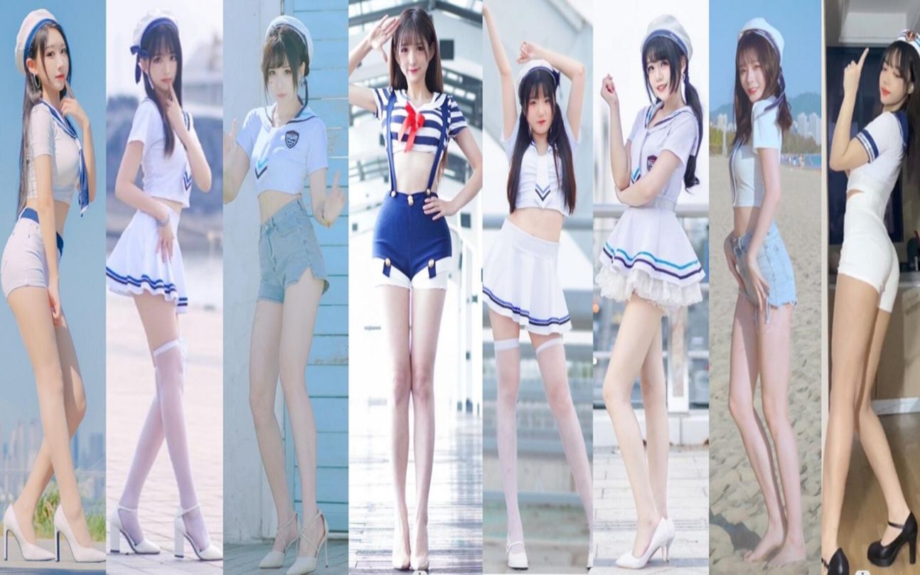 （4K竖屏）谁看了不迷糊？So Crazy舞蹈混剪，水手服特辑！8倍快乐心动挑战