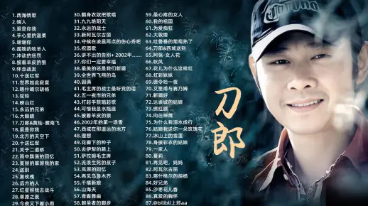 【刀郎】刀郎歌曲集86首，刀郎高音质经典歌曲送给你，首首好听，值得细细品味!
