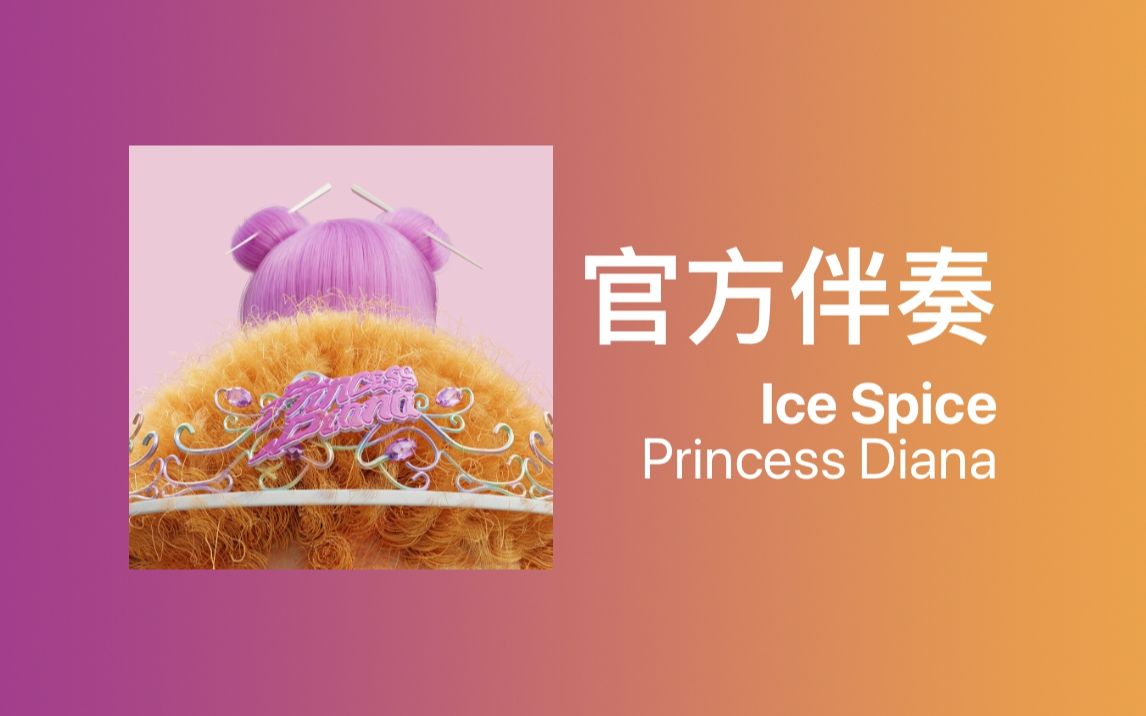 【官方伴奏】Ice Spice & Nicki Minaj - Princess Diana