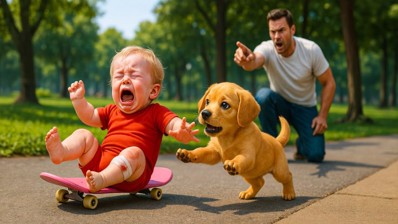 被误解的狗狗,英勇地拯救小婴儿