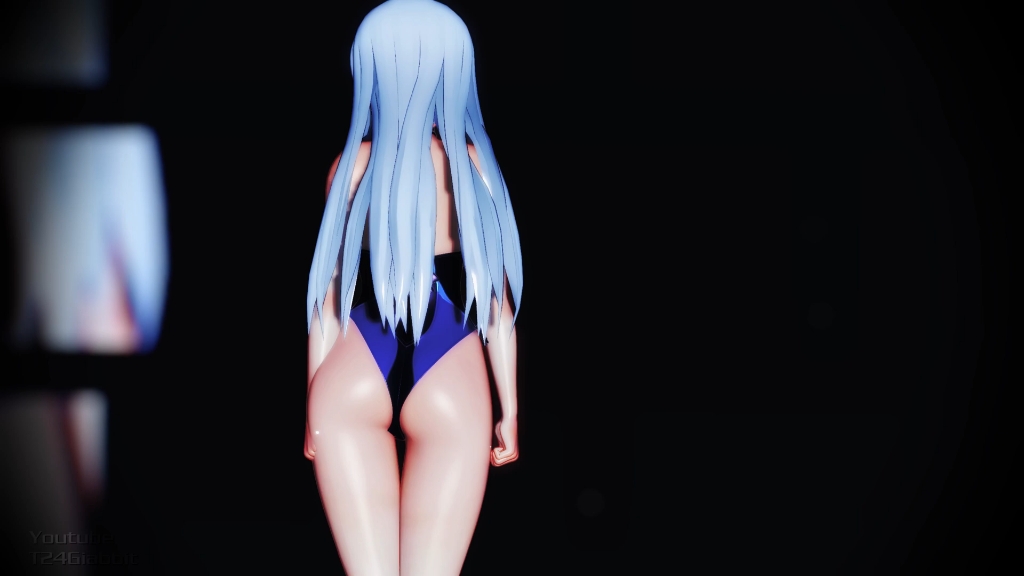 【MMD】競泳水着鈴谷 APPLE PIE