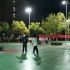 hiphop菜鸡和舞队popper在篮球赛庆祝会上的简简单单freestyle