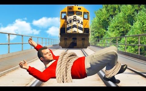【gta5】top 100 最有趣的傻缺镜头(阻止铁骑的前进)