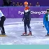 冬奥搞笑名场面，韩国选手:不对，这咋是自己人啊？