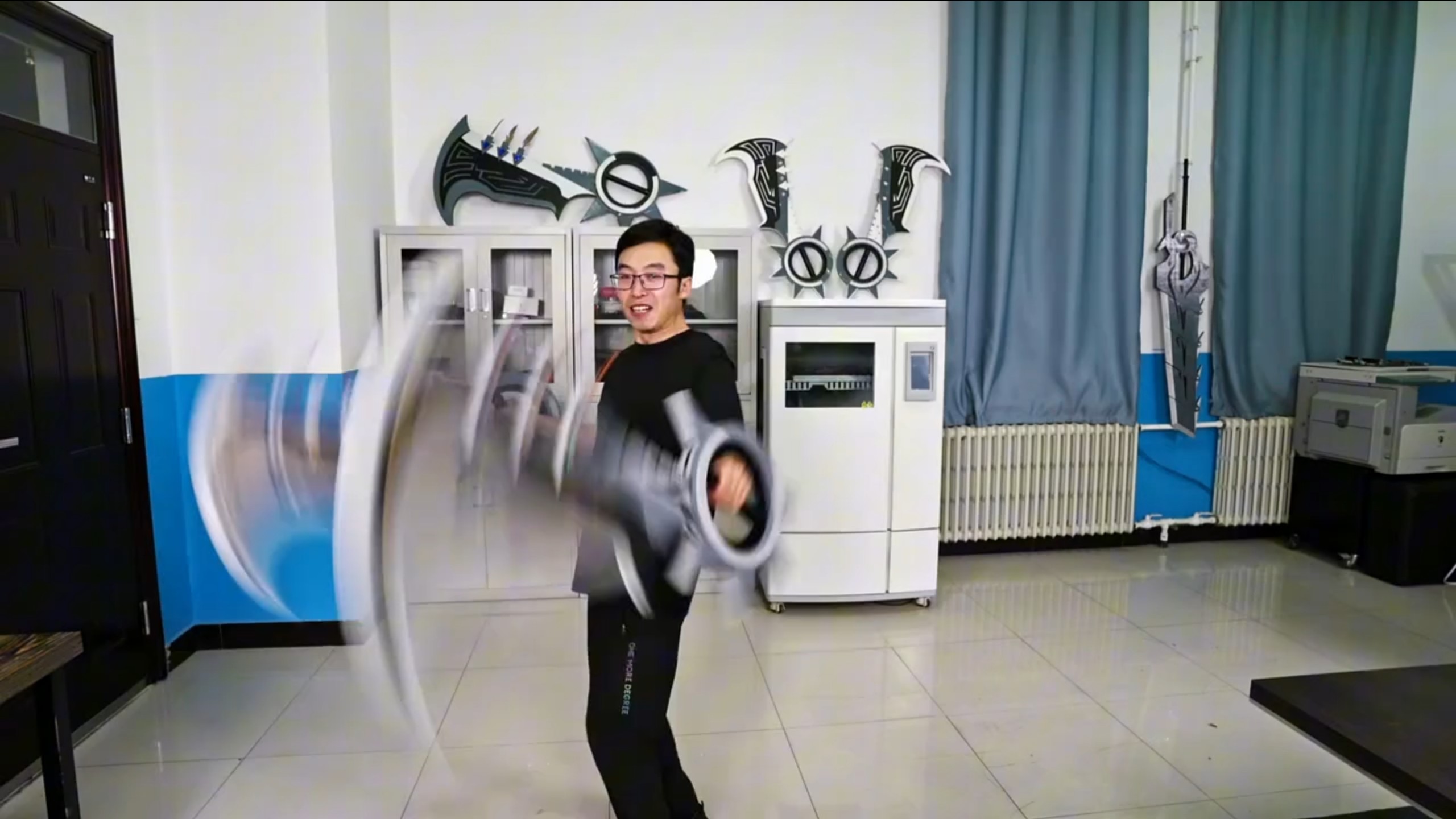我干活时 一般不说话