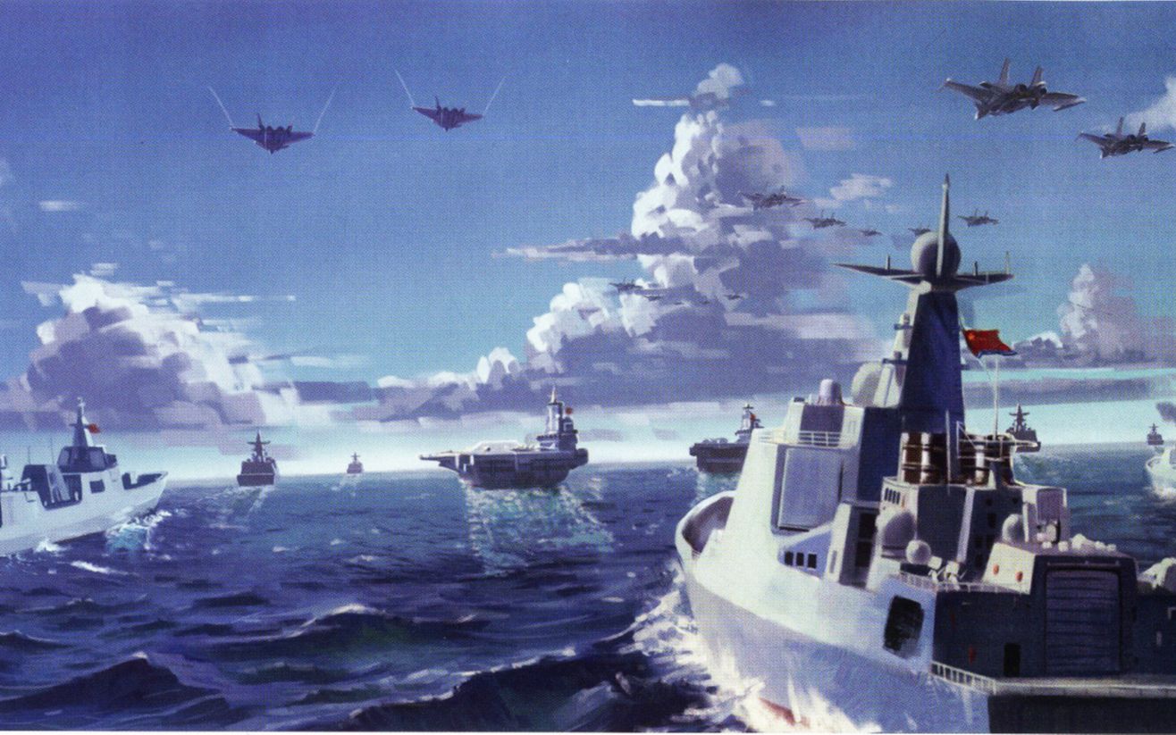 美日盟军舰队入侵，遭遇华夏导弹饱和还击【第十九章重置版】