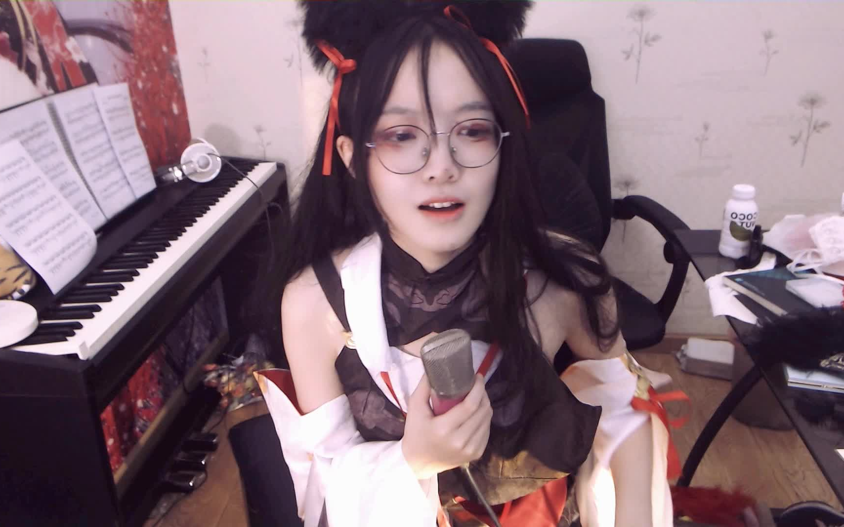 【清月已经不困了】7月30日录播 偷偷上个镜-清月今天吃什么-清月今天吃什么-哔哩哔哩视频