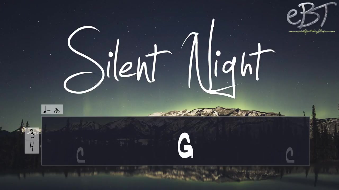 即兴伴奏silentnightbackingtrackincmajor