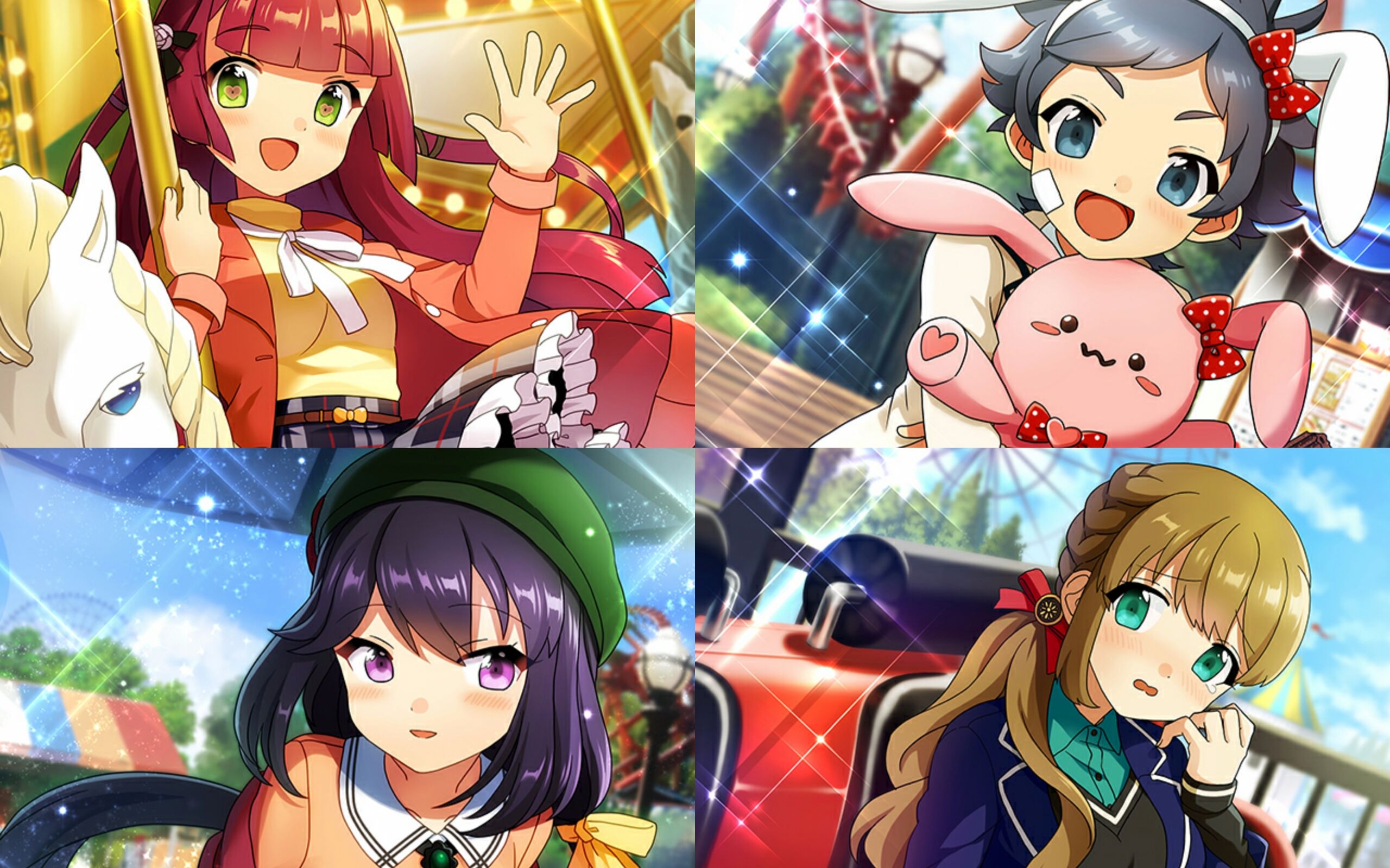 ensemblegirls,girlsftv动态双人 【ensemblegirls_活动剧情】イルミ&パレード!きらきら冬の游园地