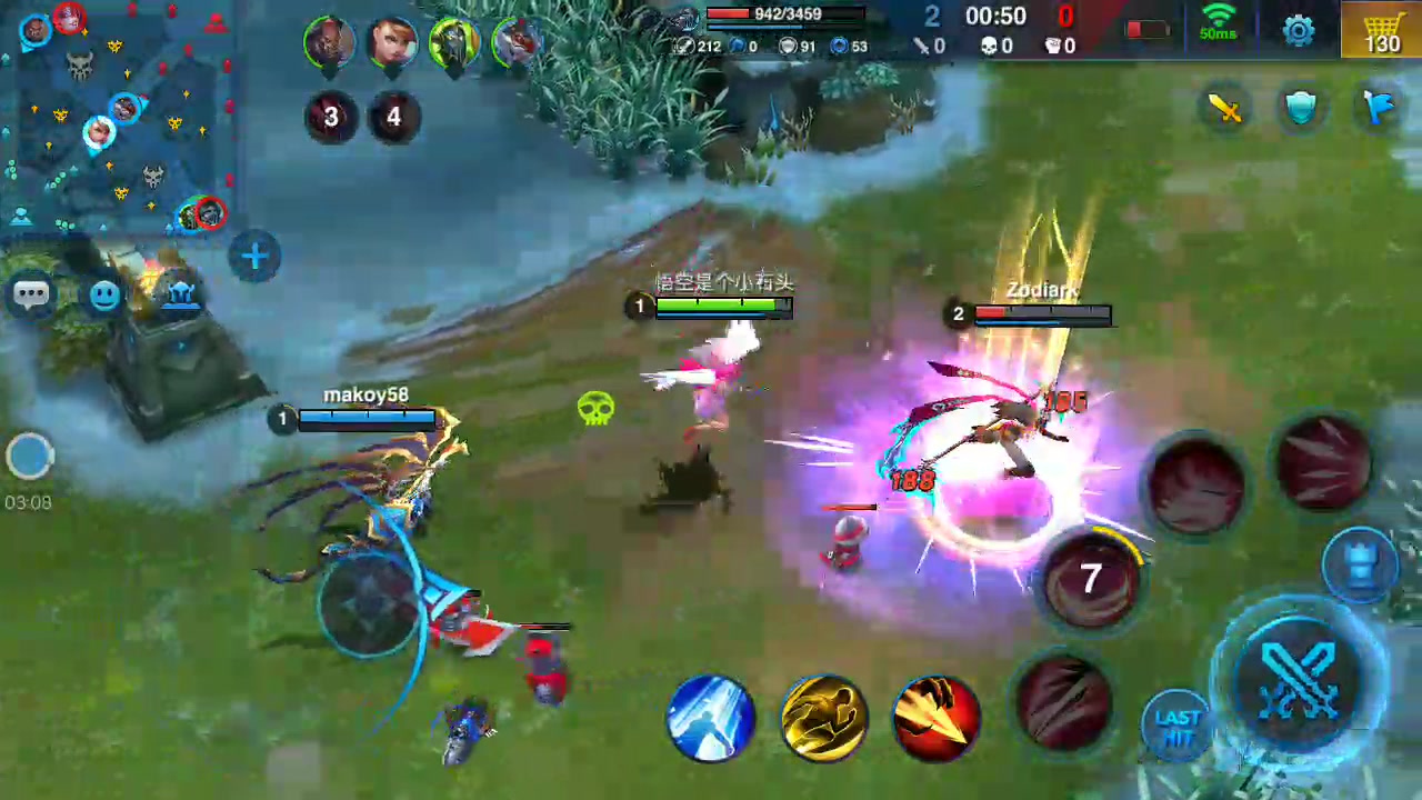 英雄血战 heroes arena第3期:玻丽和狂野牌王吊打对面