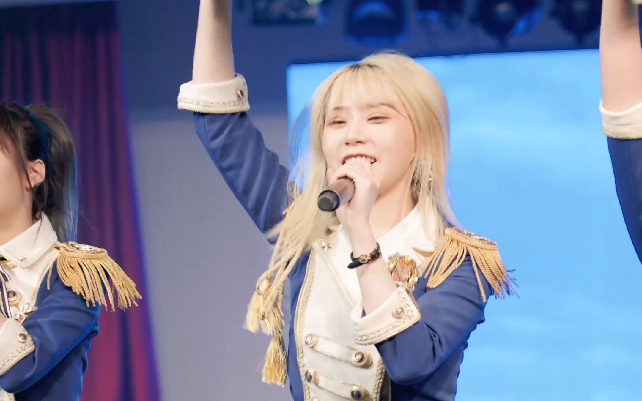 He Yang Qing Qing] 230520 "Machine Tail Cloud" 『Prohibit Unhappiness - Wang Xiao Jia MVP Stage of the Year』Focus [4k60].