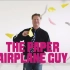 John Collins With Paper Airplane