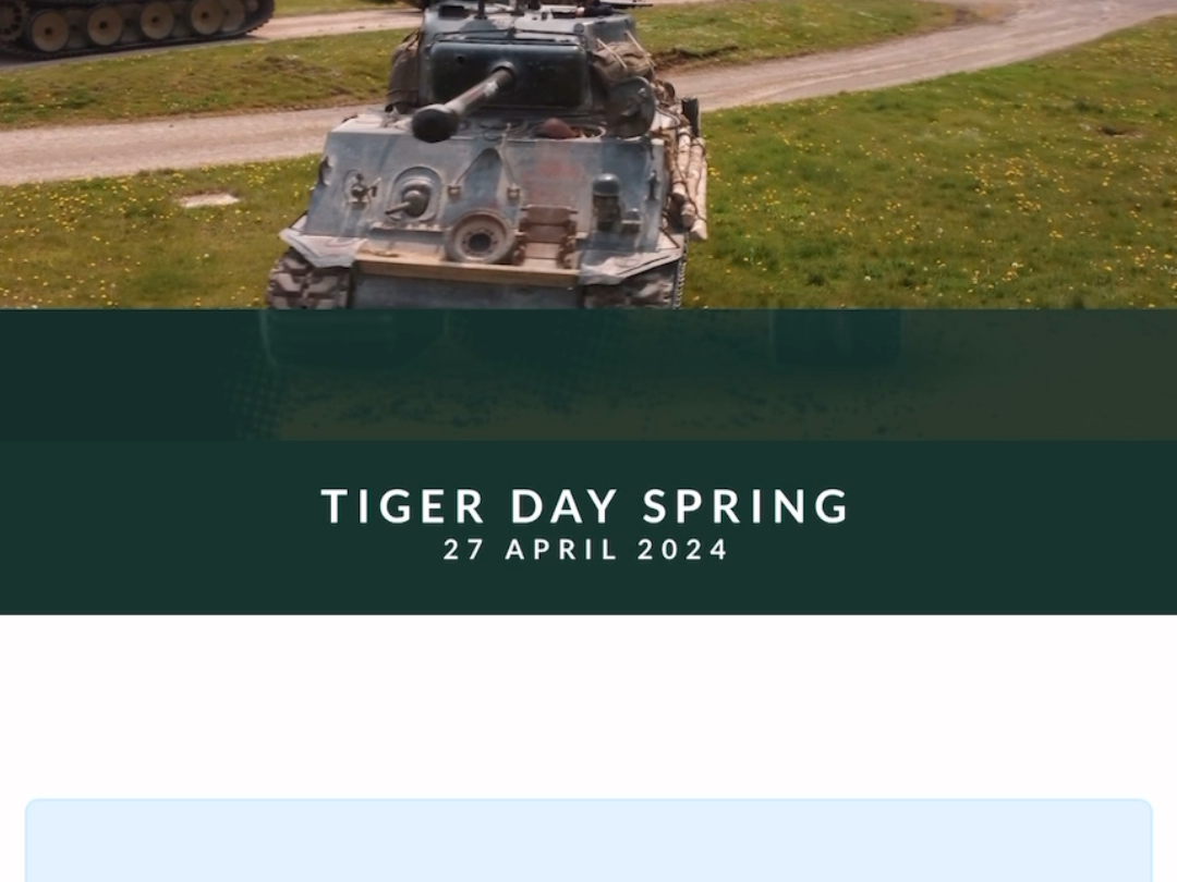 世界上唯一的能够发动的虎式坦克131——老虎日（Tiger day）我来力