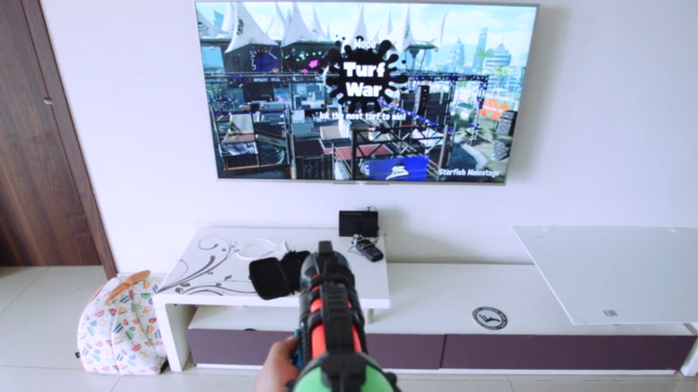 splatoon2喷射战士体感枪模式测试