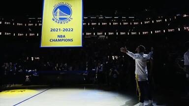 NBA2021—2022赛季<em class="keyword">总冠军</em> <em class="keyword">金州勇士总冠军</em>戒指颁发混剪