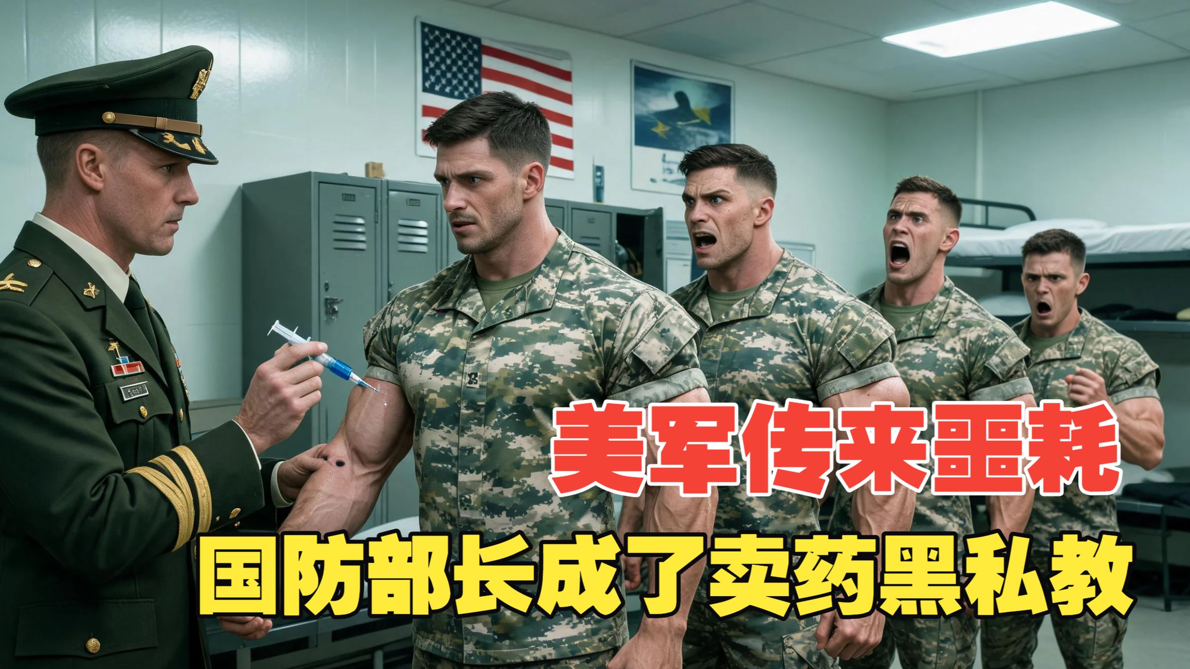 美军传来噩耗，国防部长成了健身卖药黑私教
