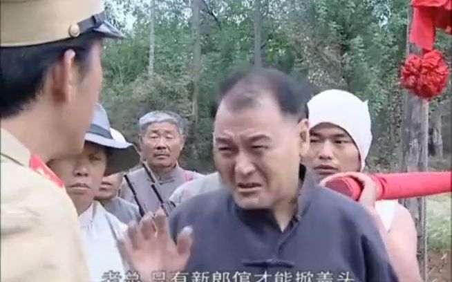 影视-小兵张嘎:歪嘴傻子为娶媳妇,和鬼子拔枪相向,终于硬气了一次!