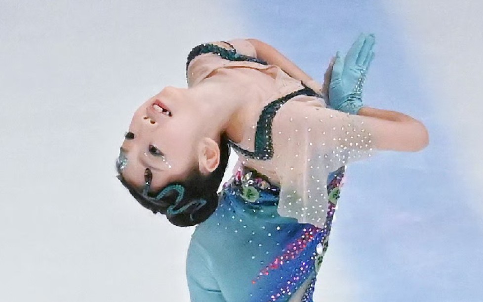 肖妮可 Nicole Xiao 青蛇 儿童A组冠军 2023年上海市青少年花样滑冰锦标赛
