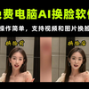 免费AI换脸软件，操作简单，支持视频和图片换脸