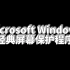 Microsoft Windows 经典屏幕保护发展史--当时看可太先进了