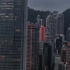 城市的建筑物空中实拍视频素材
