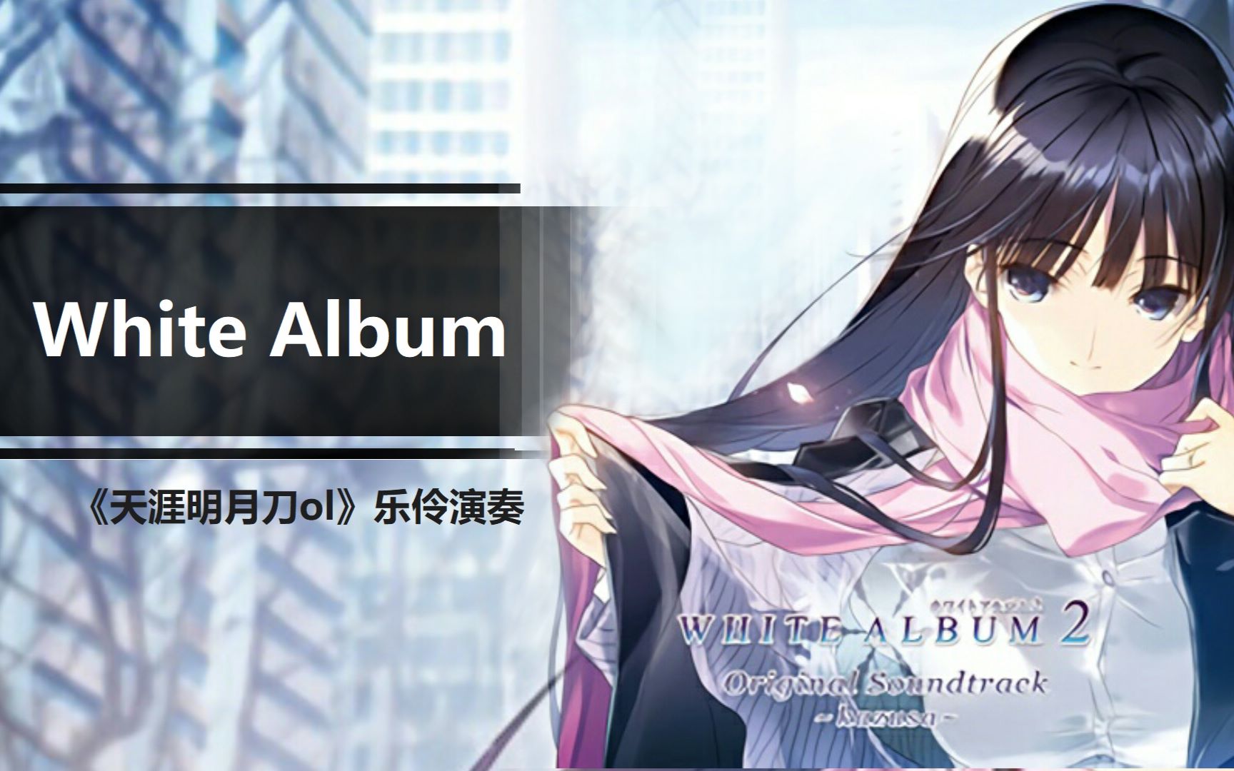white album,white album披头士 【white album】《天涯明月刀ol》乐伶演奏 - 白色相簿