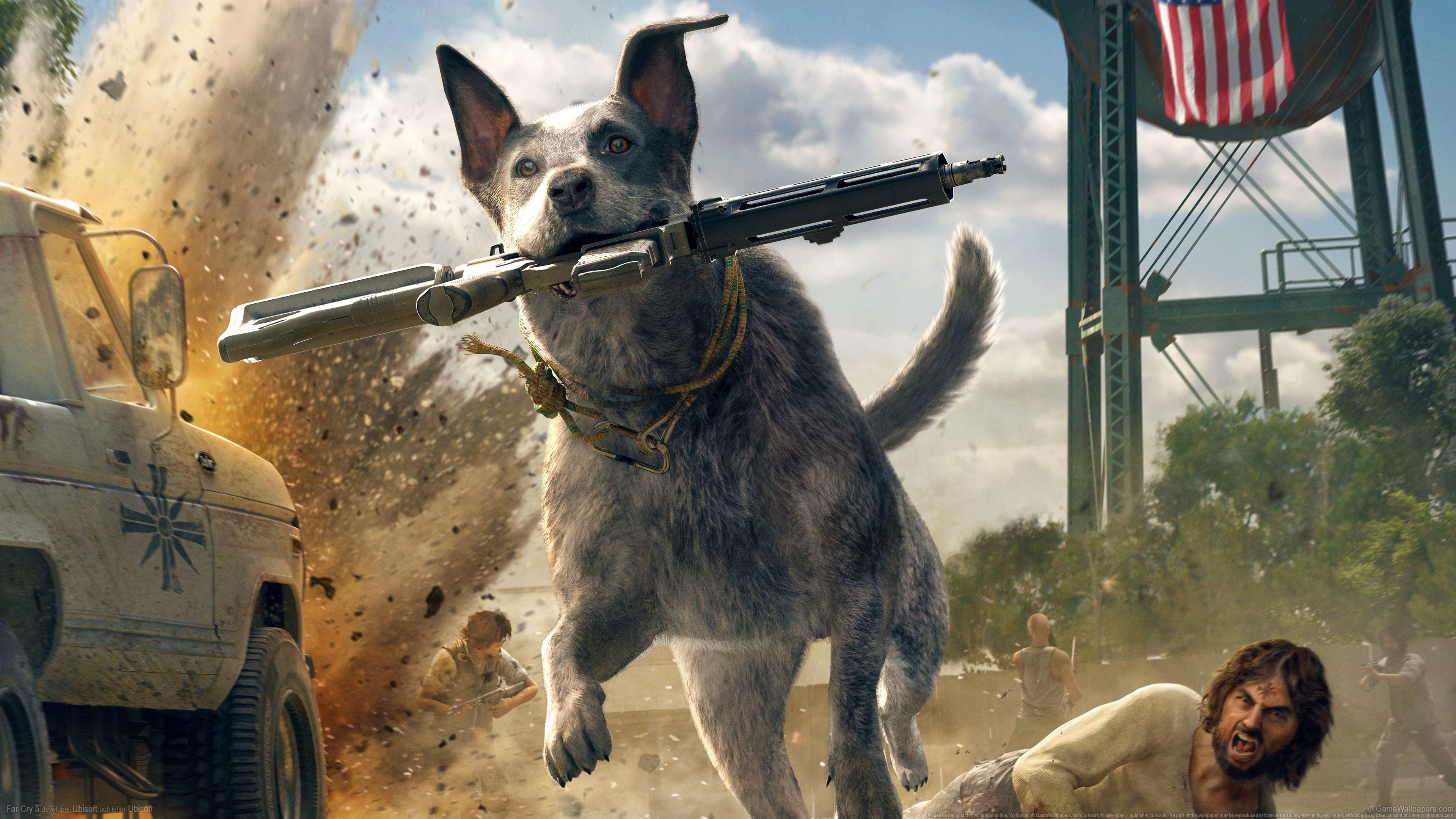 小熊flippy《孤岛惊魂5》最高难度解说全集丨狂野希望镇！忠犬阿布！全结局丨我脑海中的真结局是这样的！