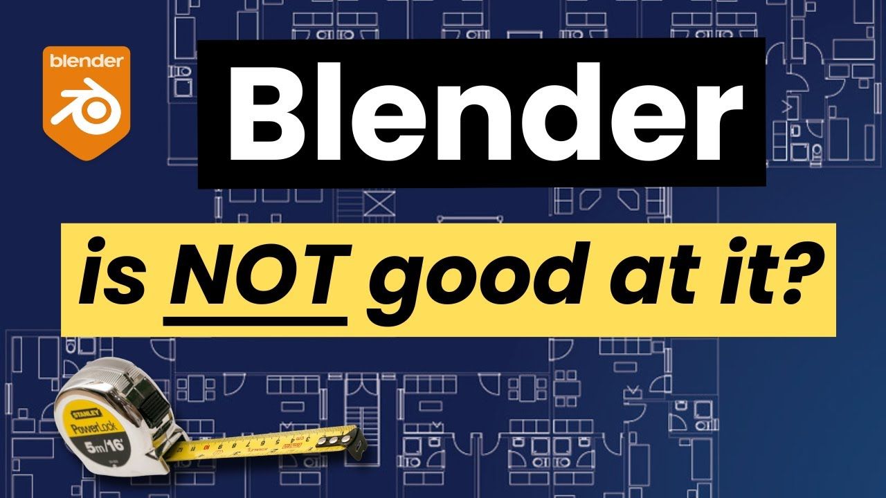 打破误解：Blender完全可以胜任精确建模