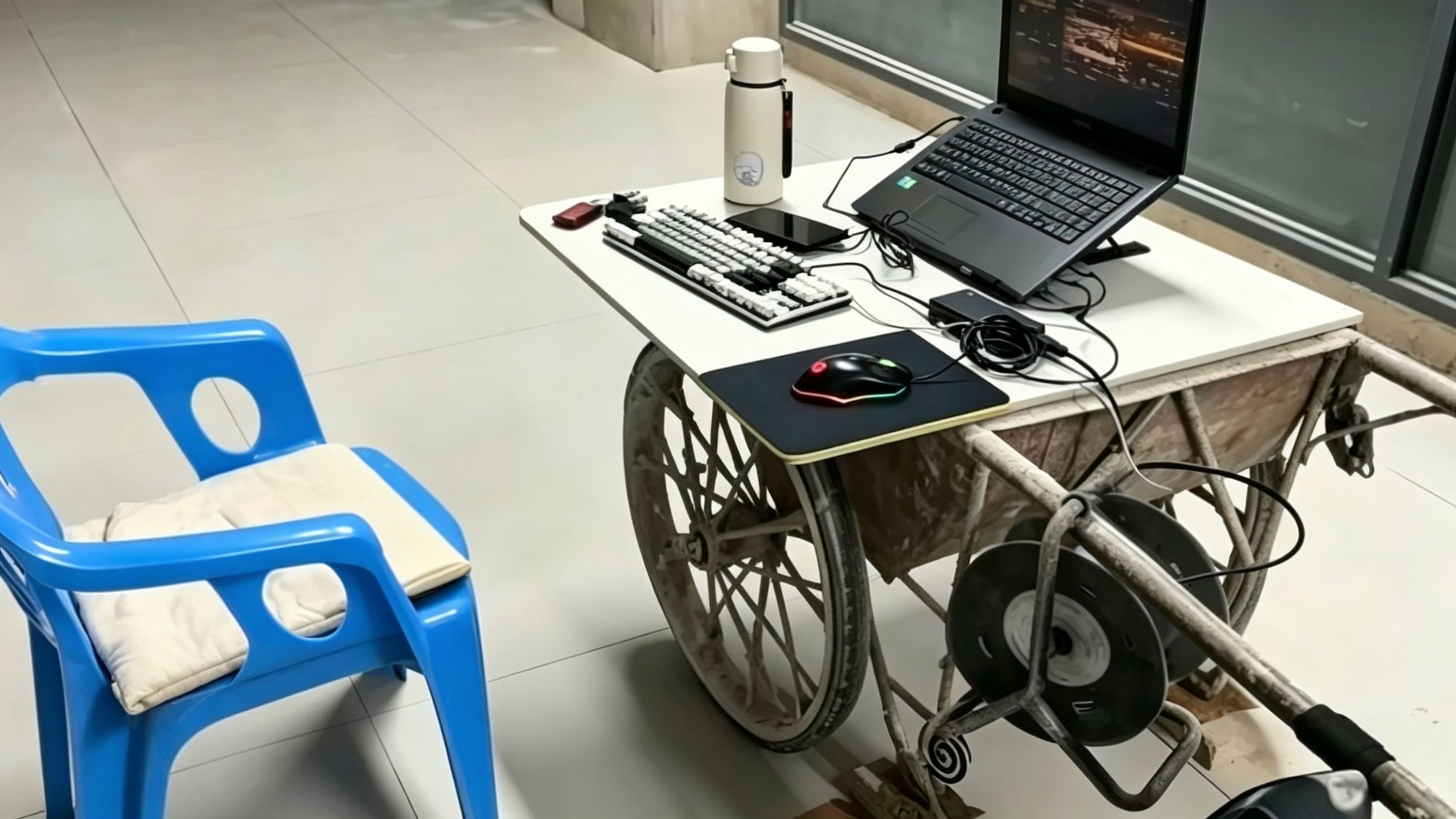 《评论区！桌搭作品锐评-15》“打灰人”电竞房？