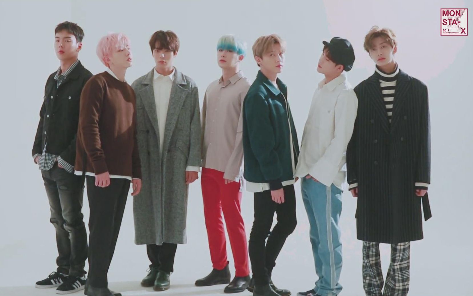 【monstaxfree】monsta x - 2017 seasons greetings
