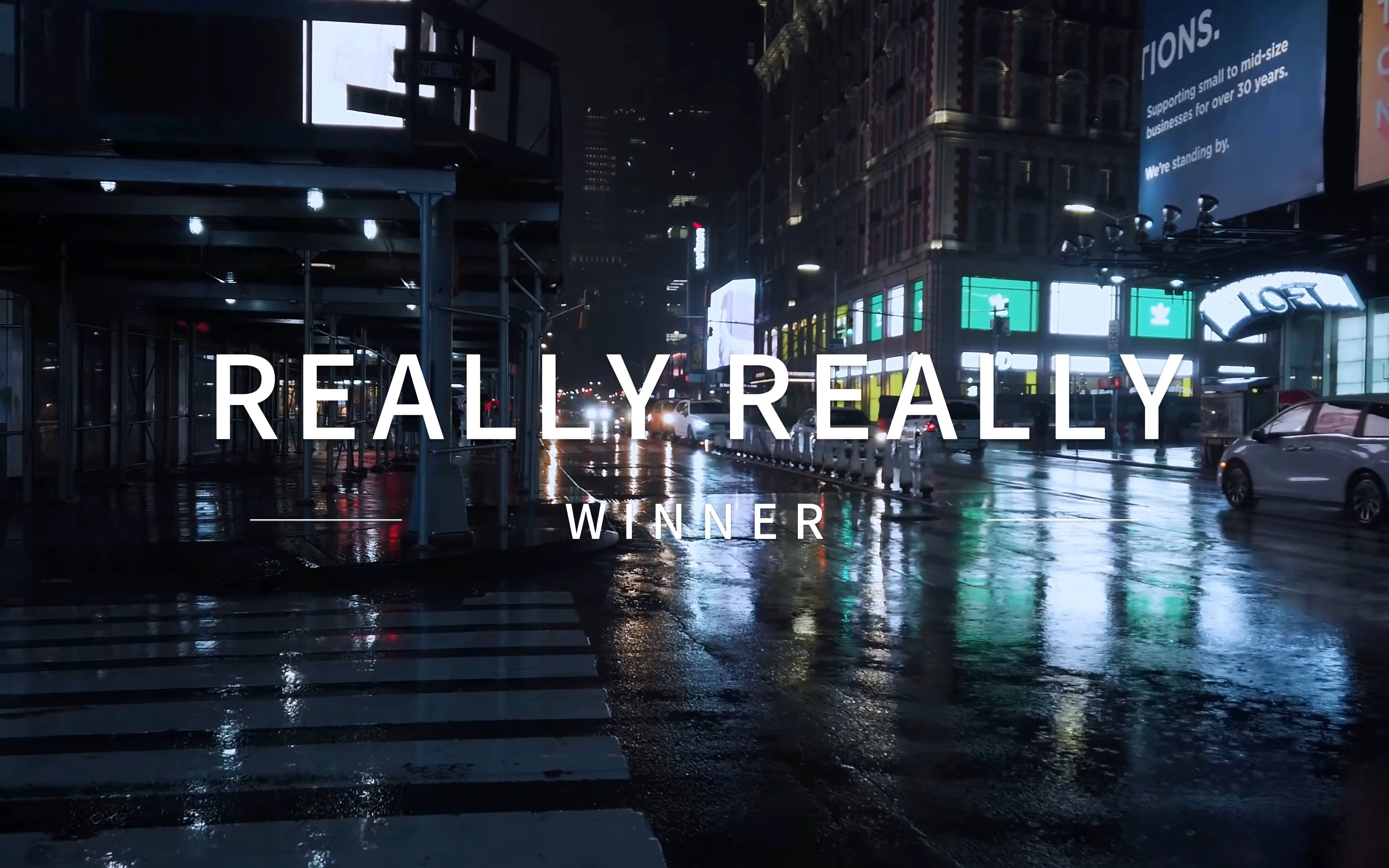 【WINNER】REALLY REALLY | 漫步城市雨夜街头 音乐响起你的整个世界~（带耳机）