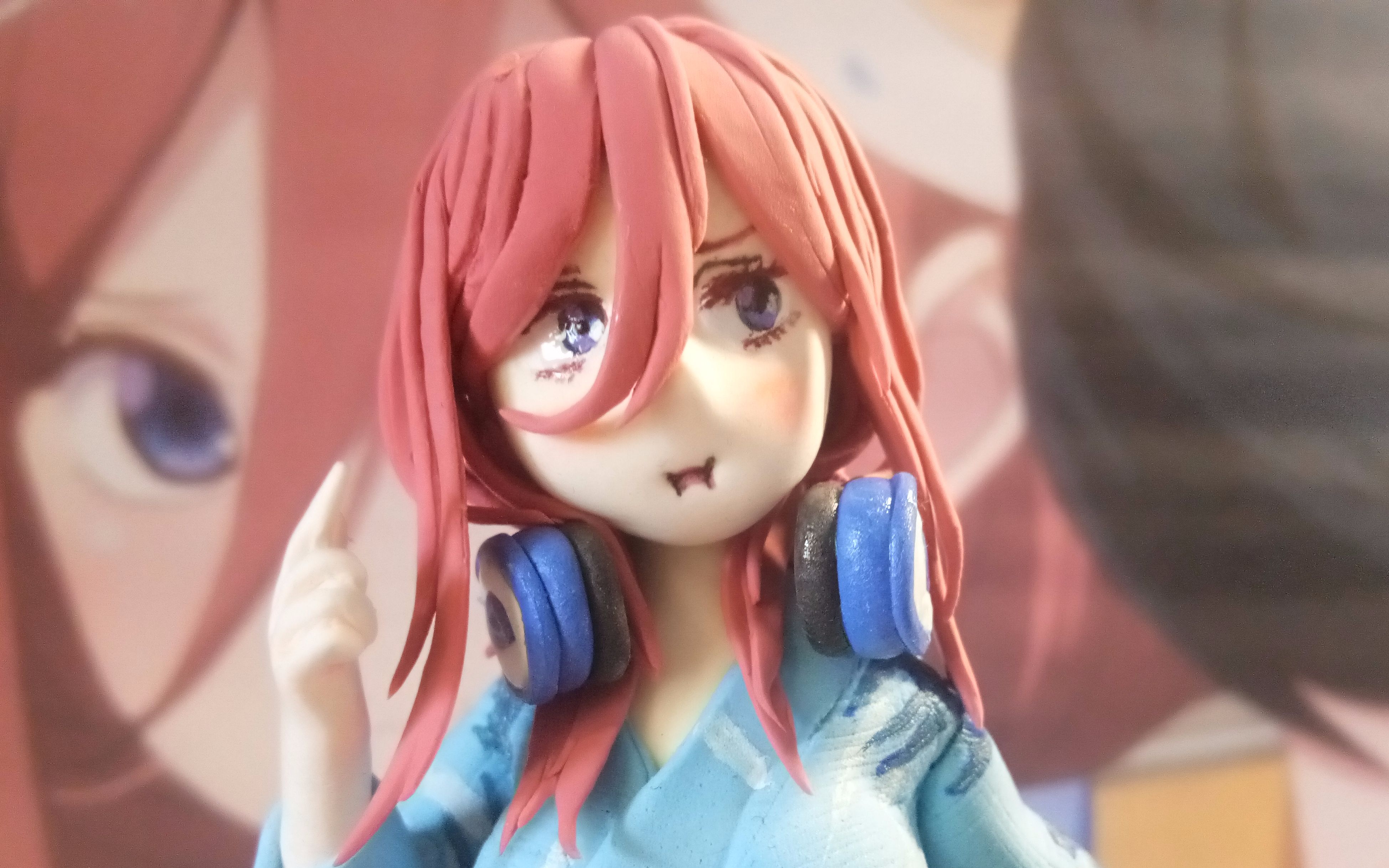 中野三玖和服正比教程五等分的花嫁by追梦粘土人