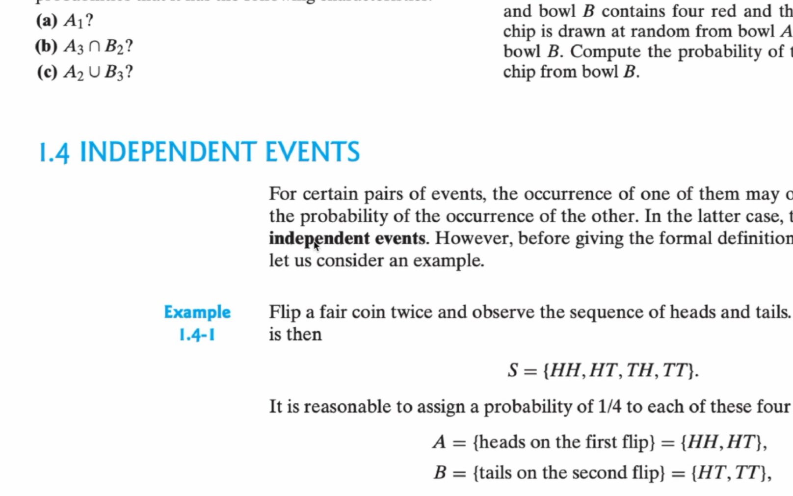 Probability 1 4 哔哩哔哩