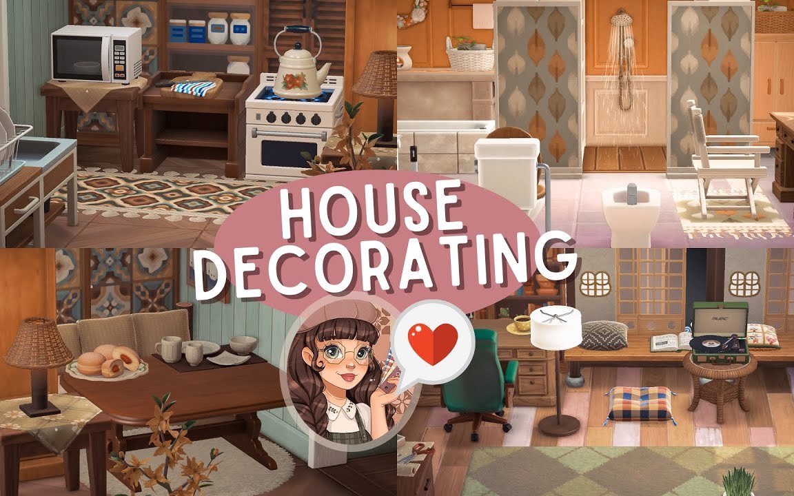 【动森】装修整个空房子part1(博主首次配音解说)| Decorating my empty House in ACNH PART 1 ❤️FIRST TI哔哩哔哩bilibili