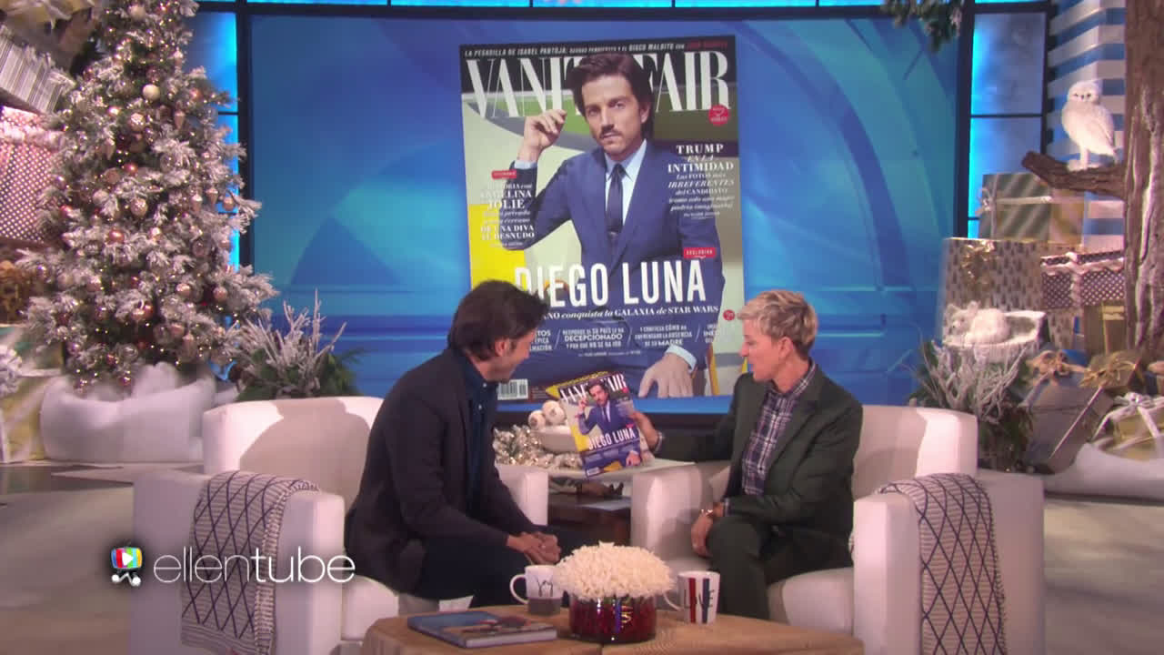 【diego luna】【theellenshow艾伦秀】 diego luna谈