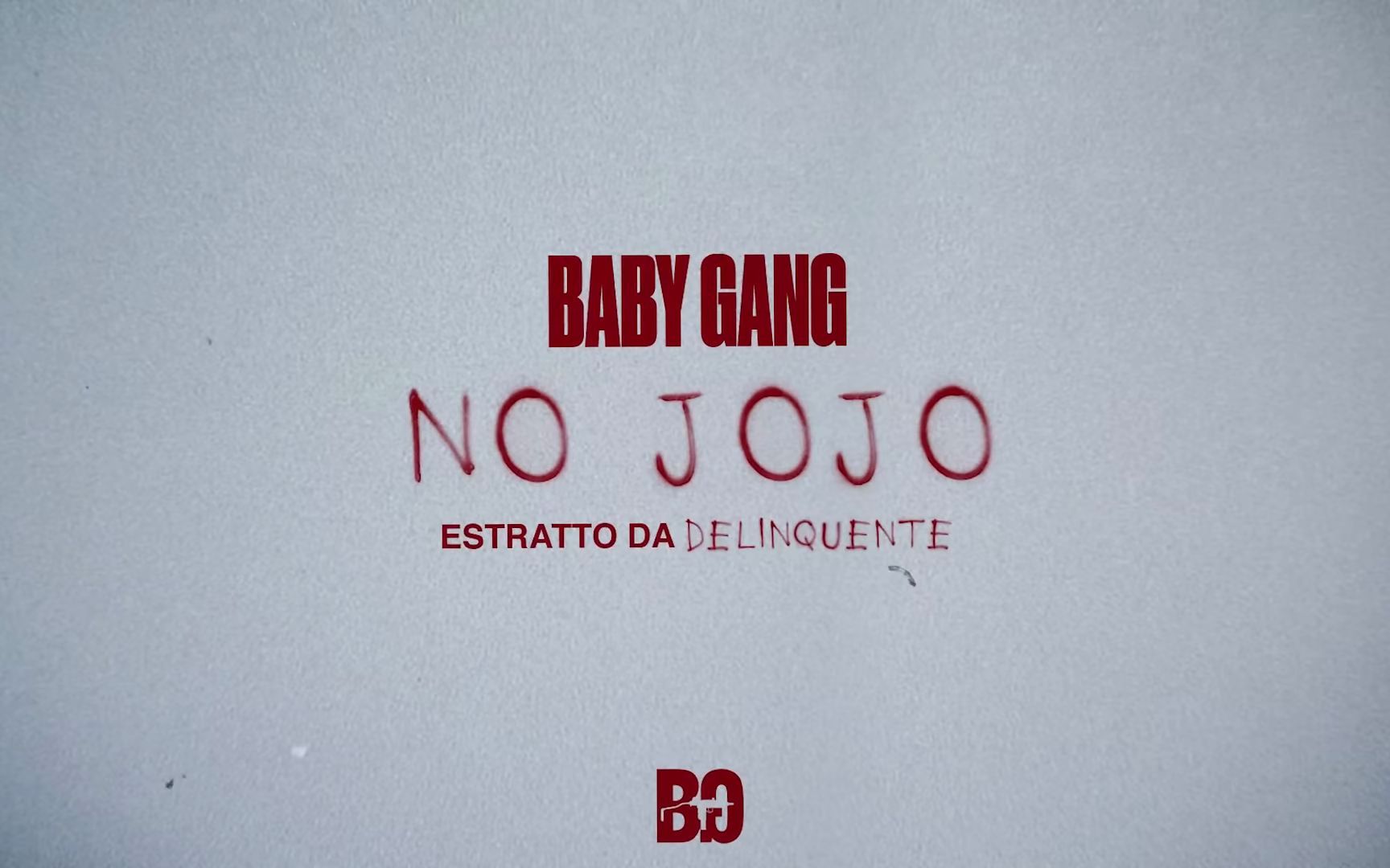 Baby Gang - No JoJo [Official Visual Art Video]
