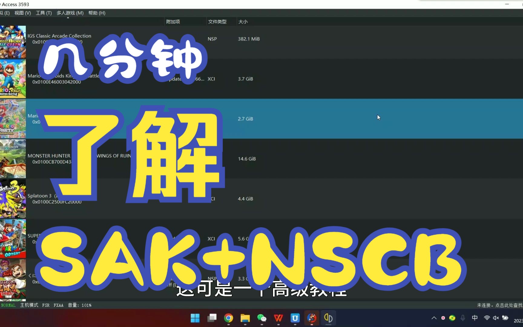 Switch文件转换器SAK基础教程