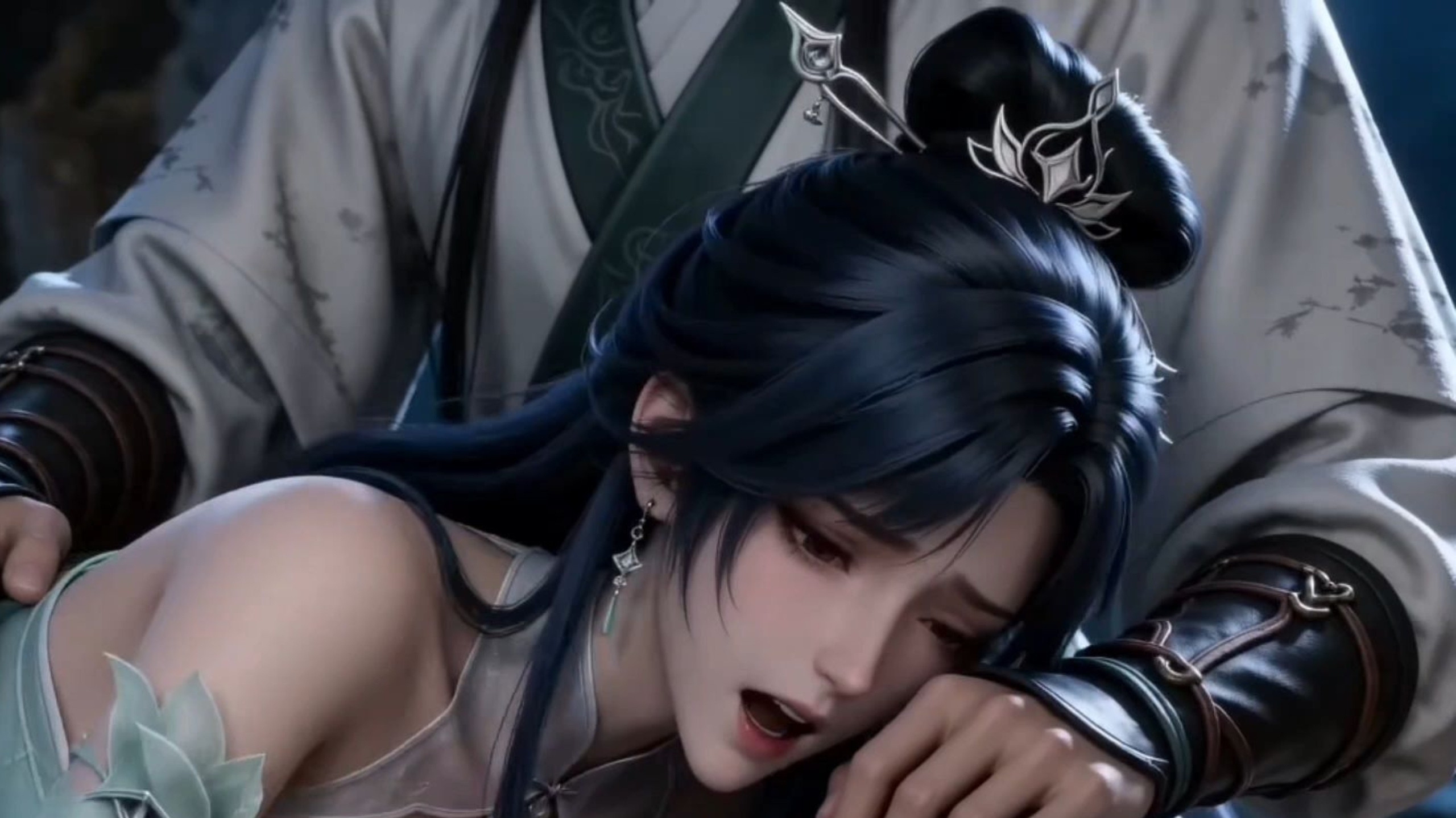 【琼明神女录】第31集 陆姐姐被打屁股了，委屈巴巴
