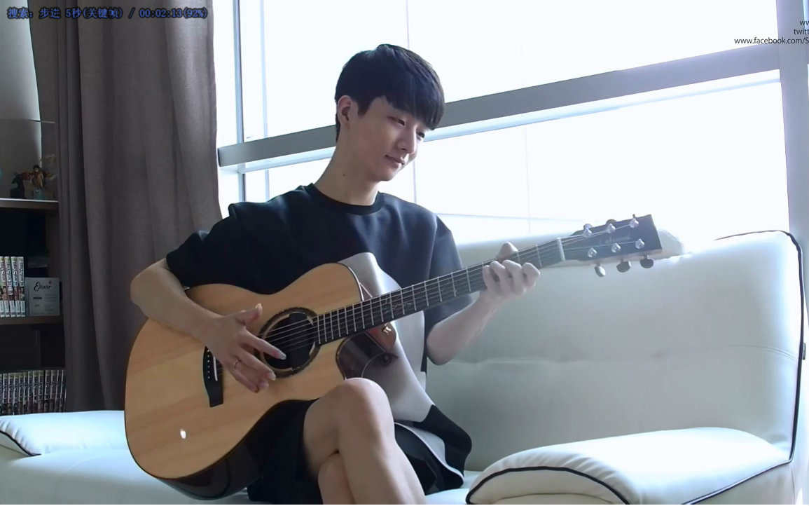 【郑成河】sungha jung超帅指弹吉他(baek a yeon) so